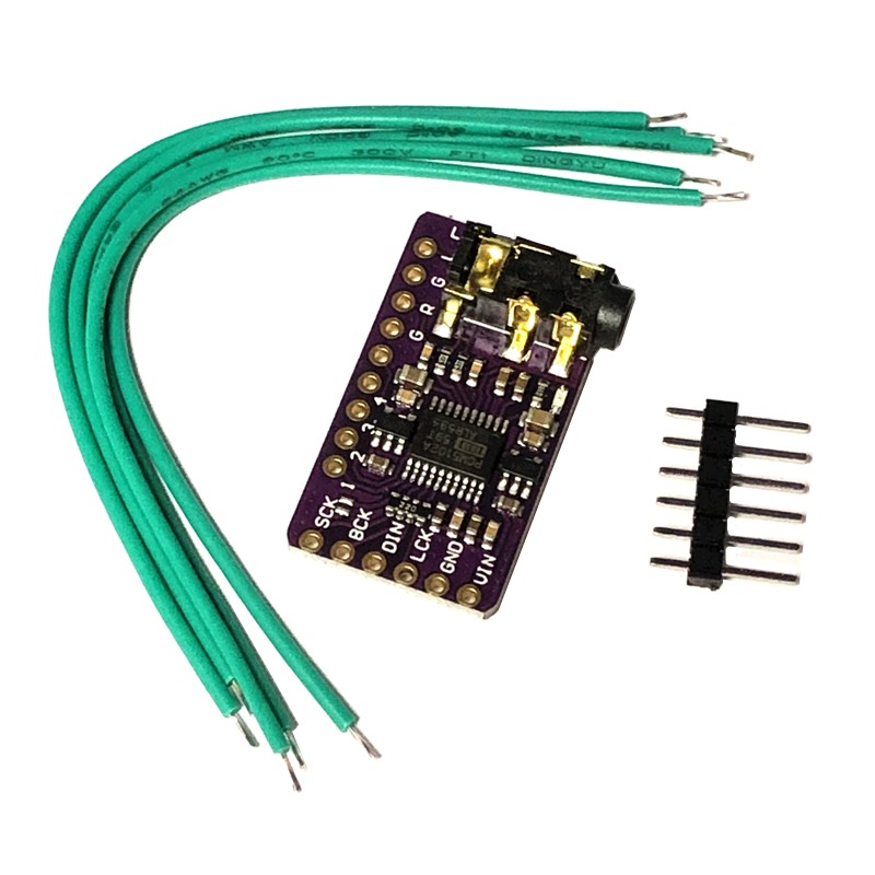 天猫精灵方糖等智能音箱改装AUX输出立体声专用DAC解码板PCM5102