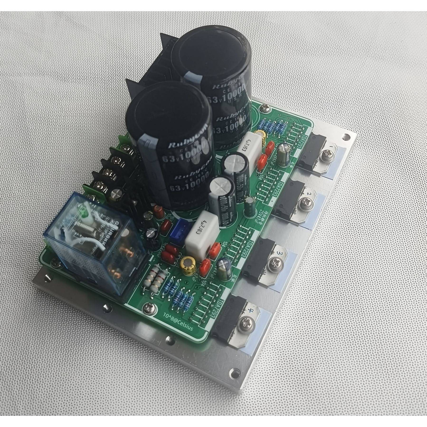 TDA7293并联功放电路空板(类英国莲LINN LK140)PCB功放板可纯直流