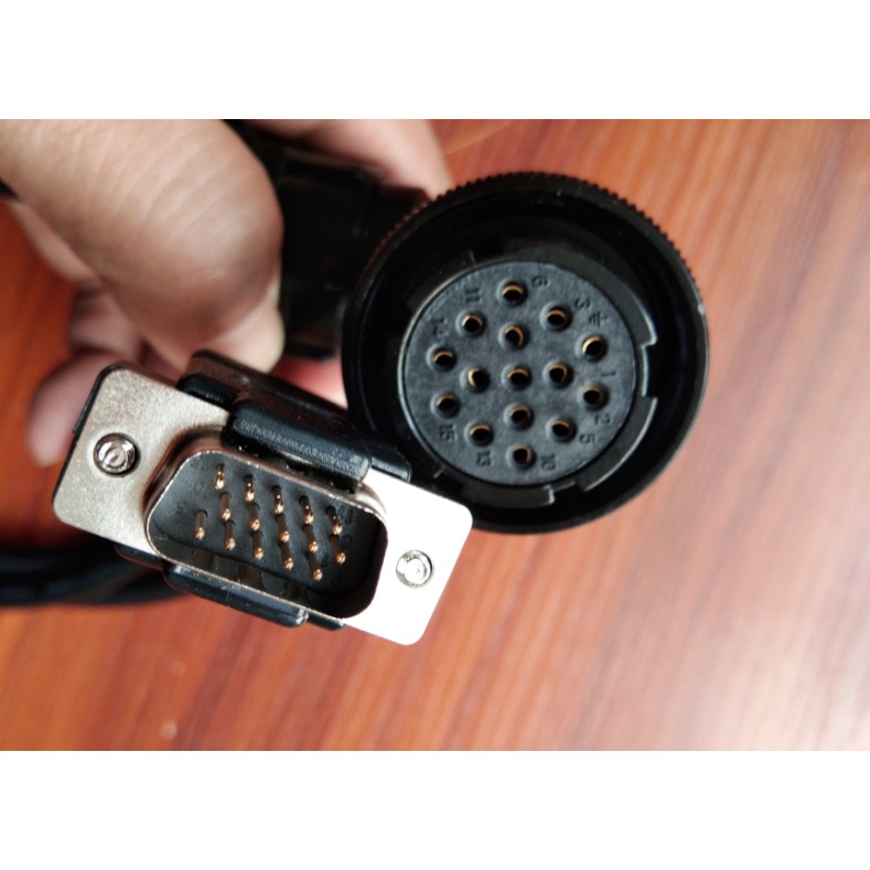 信捷伺服编码器线DS2-21P5-AS 15针数据线 DS3电机反馈线CP-DL-05