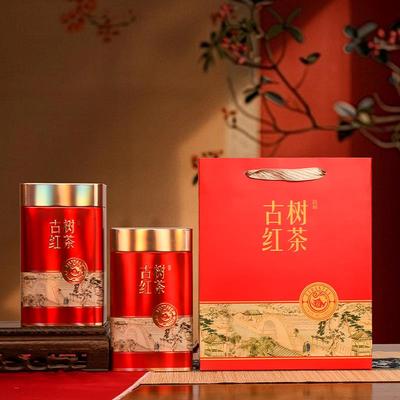 茶叶罐包装礼盒装空盒高档古树红茶碧螺春罐茶半斤装散装盒子定制