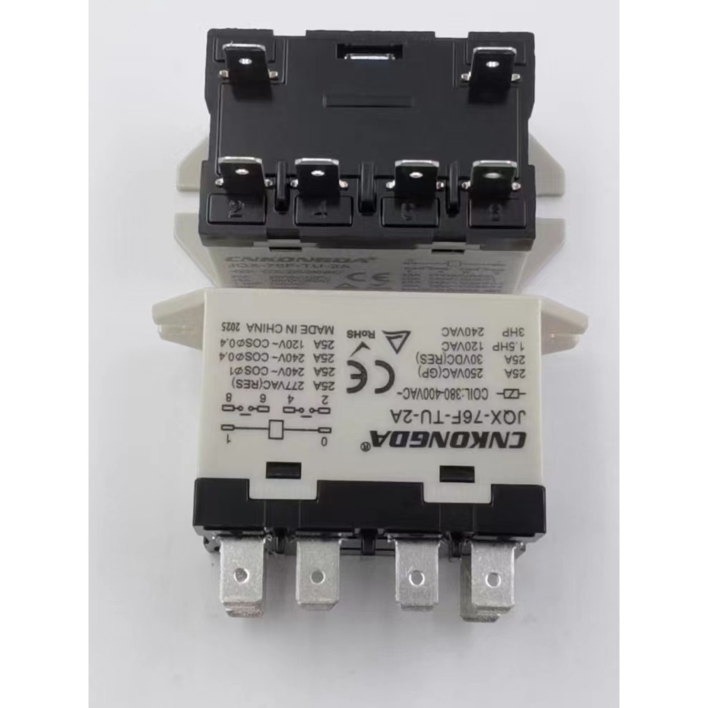 CNKONGDA控达大功率电磁继电器JQX-76F-TU-2A 1A 220V380V-400V25