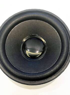 4R10W 4欧10瓦 直径7.7cm 77MM圆形3寸黑帽 音响喇叭 扬声器 单个
