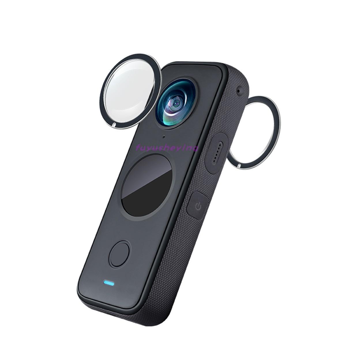 适用insta360one x2全景运动相uv镜机前后镜头onex2保护镜保护盖