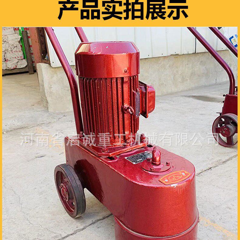现货250型单相220V水磨石机 手扶式高速金刚石大理石地面打磨机