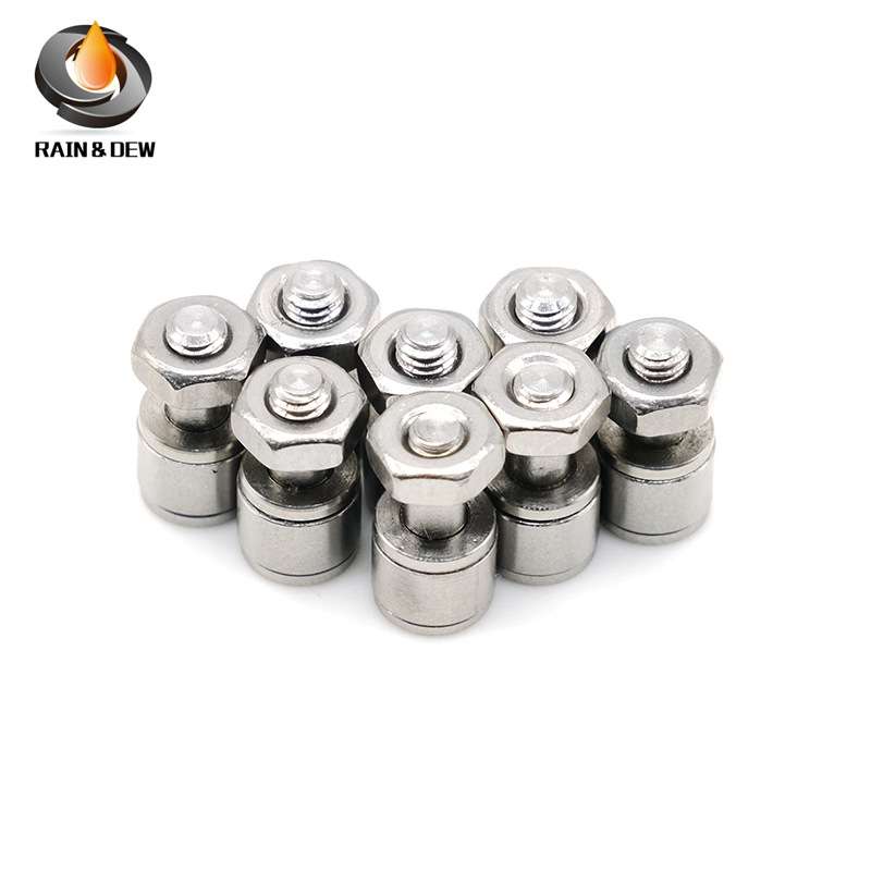 直供凸轮轴承随动器轴承钢CFS2V螺栓滚轮滚针轴承M2*4.5*8