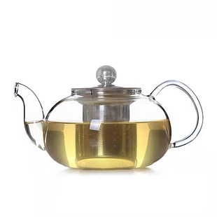 家用玻璃茶具泡茶器高硼硅玻璃茶壶过滤花茶壶泡S茶壶可做LOGO