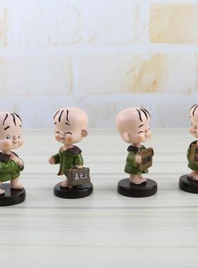 直销新款0510摇头三毛汽车树脂摆件 人物 车载装饰用品卡通小三毛