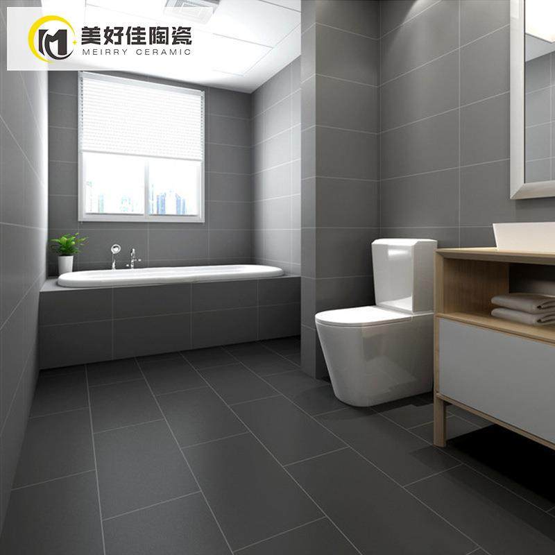 直销新款纯色黑白灰仿古砖 客厅防滑地砖800x800 卫生间墙砖00*60