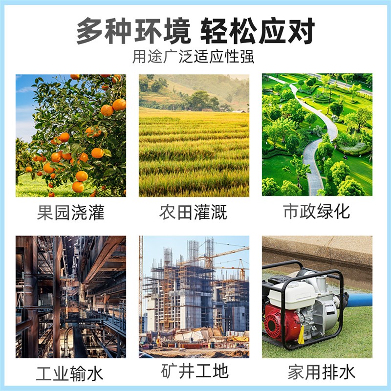 农用雾化灌溉水管带编织微喷水带软管高压滴灌带浇地自动灌溉设备