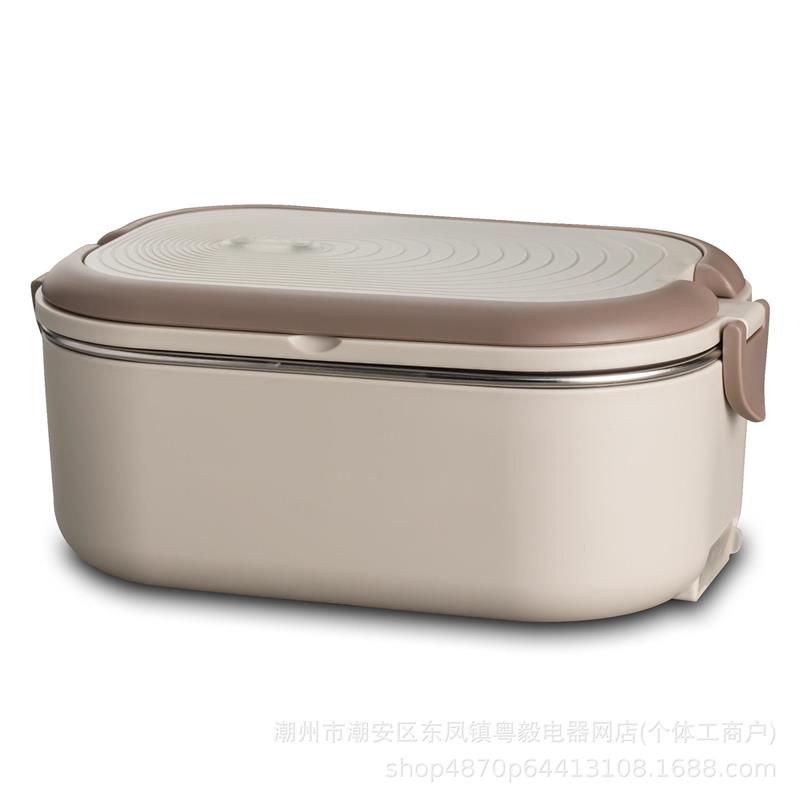 保温菜盒电热饭盒恒温插电便携式上班族宿舍学生便当盒免注水加热