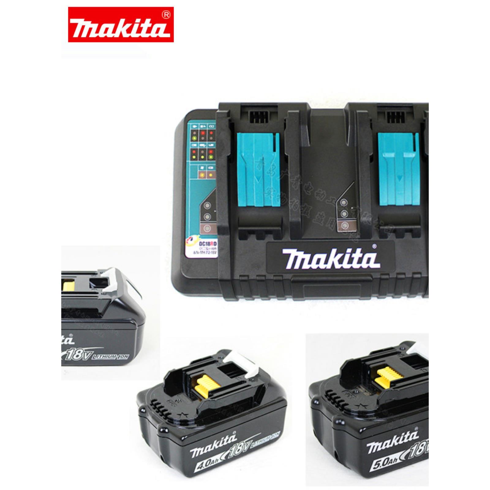 Makita 18V锂电池Dc18Sd充电器Bl1850B可充电钻1830B可充电扳手