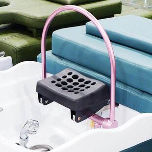 洗头床配件枕头发廊冲水床头枕泰式床带孔枕套环保橡胶枕头垫通用