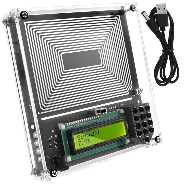进口芯片舒曼波发生器0.01~100000Hz正弦可调频信号发生器带外壳