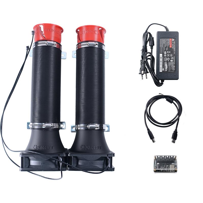 SIMDT模拟赛车风速模拟器8m/s强劲风沉浸式赛车座椅支架G29/T300