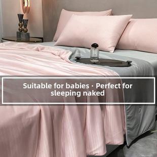 2025新款A类凉感冰丝夏凉被空调被夏季凉凉冰淇淋冷气被被子被芯