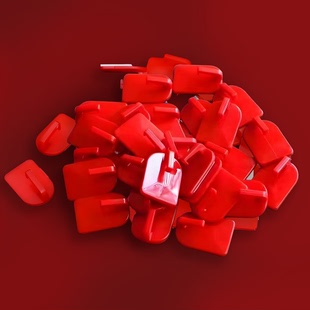 婚庆红色挂钩春节喜庆福字装饰挂钩强力粘钩挂钩家用喜庆小挂钩