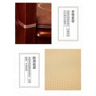 通用家用可拆洗 亚麻坐垫椅子垫凳子垫餐桌椅子坐垫加厚座椅垫四季