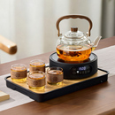 玻璃煮茶壶2025新款 办公室电陶炉煮茶炉耐高温加厚烧水壶 茶具套装