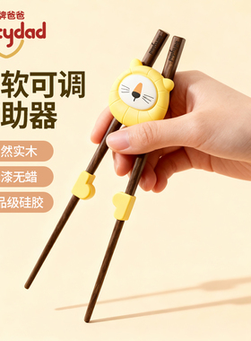 盾牌爸爸儿童筷子辅助器3岁小朋友宝宝专用训练矫正可拆卸学习筷