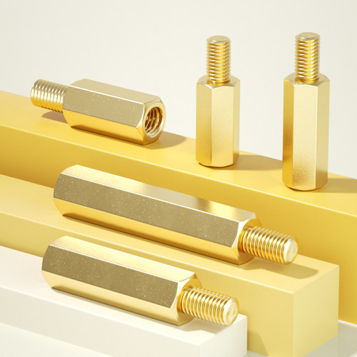 【免费开专票】铜单头六角螺柱