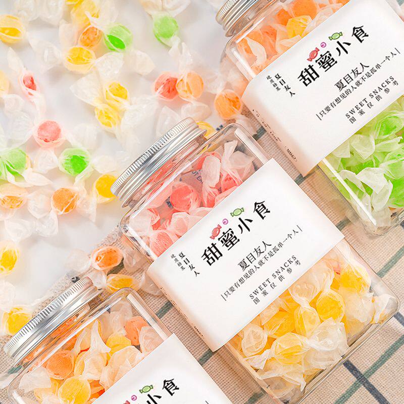 千纸鹤糖果网红零食礼盒装水果糖过新年礼物高颜值送女生