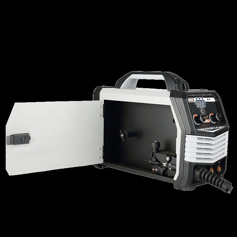 直销120A110/220V1kg4合1多功能美规气保焊机MIG/MAG/TIG/MMA电焊