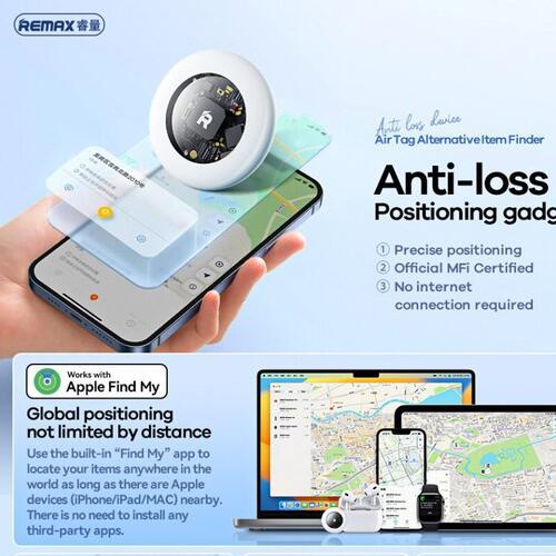 直销REMAX睿量智能全球定位无需联网便携防丢器 RT-G2303