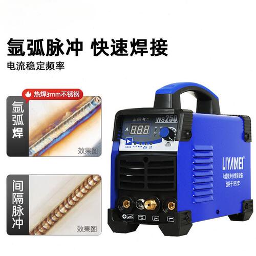 直销力雅镁WS-250不锈钢焊机工业级220V氩弧焊机家用小型两用电焊