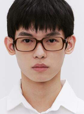 MOTTY 复古板材时尚方形近视眼镜框防蓝光男女同款 TUMULUS