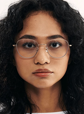 JAE 时尚金属复古防蓝光近视细圆框大眼镜框架男女同款 TUMULUS