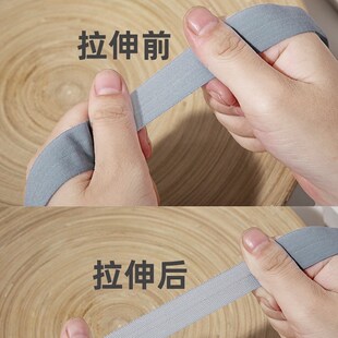 10元20米弹力包边条对折滚边锦纶袖口下摆内裤羽绒服松紧衣服辅料