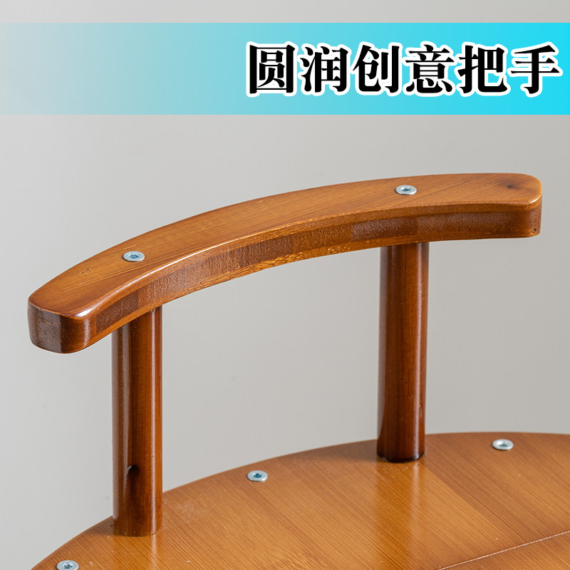 家用茶台小移动茶车竹木泡茶桌阳台茶具烧水壶全自动一体茶盘套装