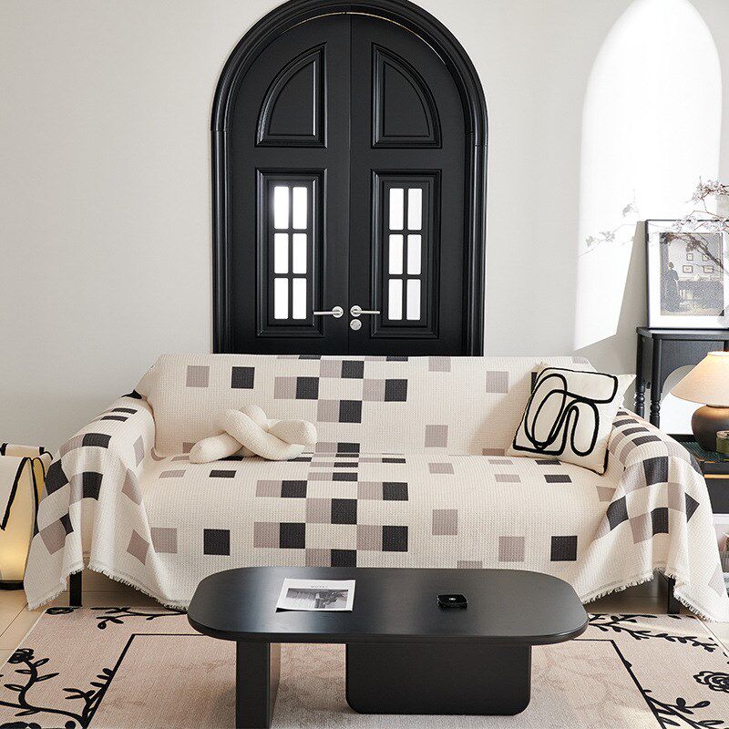 2023新款法式加厚通用型沙发巾全盖一片式清新高级感全包万能沙发,居家布艺,沙发套,淘宝优惠券,粉丝福利购,淘宝优惠卷