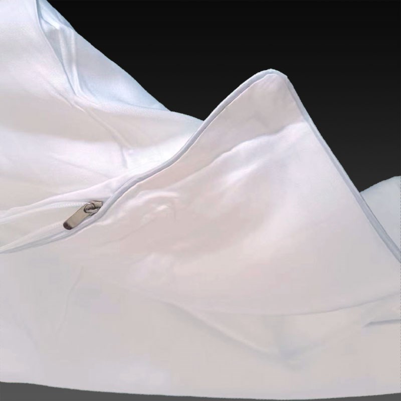 双层羽绒枕头枕芯内胆套纯棉防羽枕套自充绒家用成人单人枕芯皮