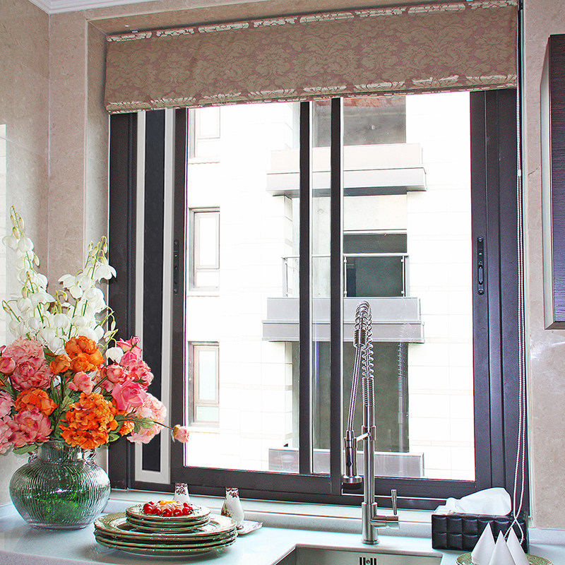 免打孔排气扇排风扇换气扇家用卫生间抽新风机强力静音推拉窗台式