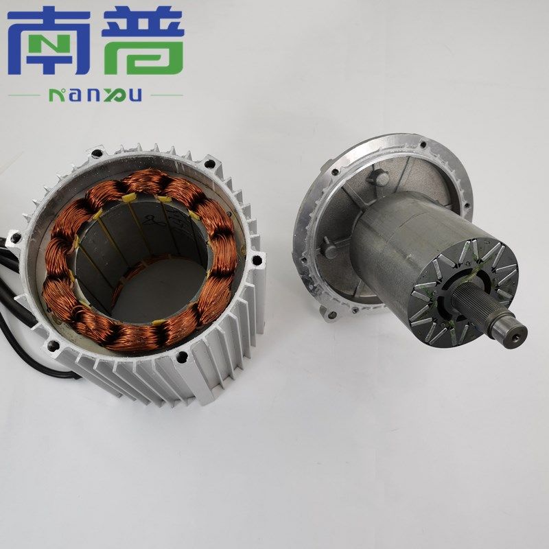 新能源电动三四轮车永磁同步矢量超静音高速无刷马达1800瓦南普