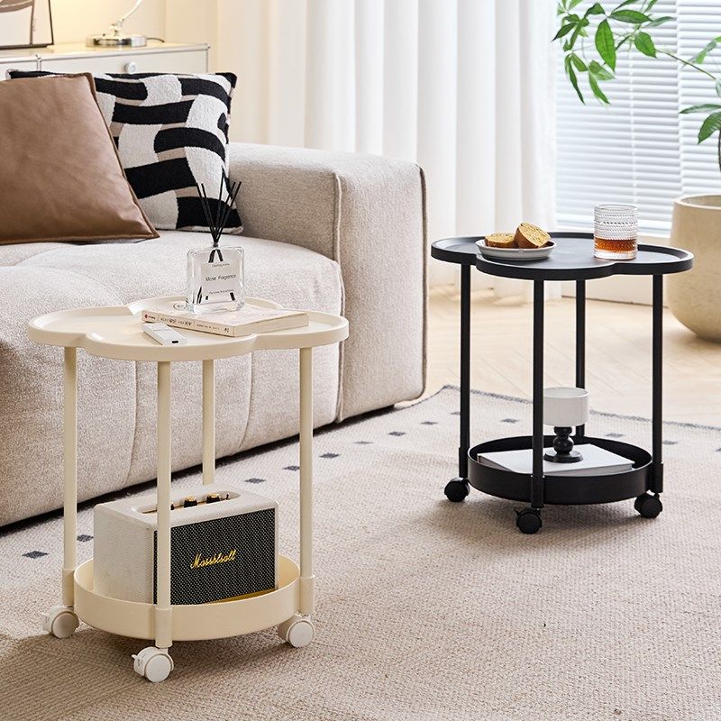 可移动小推车客厅沙发边几创意侧边柜置物架小茶几桌子餐厅零食台,住宅家具,移动边几/推车,淘宝优惠券,粉丝福利购,淘宝优惠卷