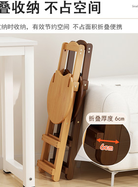 吧台椅可携式折叠凳靠背椅小型餐椅商用酒吧椅櫈子椅子家用岛台椅