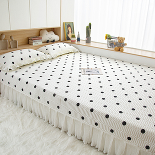 四季通用床盖纯棉绗缝夹棉儿童榻榻米专用床单定制防滑垫大炕盖罩