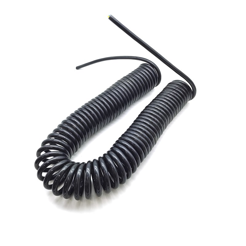 电磁吸盘弹簧线国标铜芯2x10/2x16/2x25/3x4/3x6/5x2.5卷筒电缆线