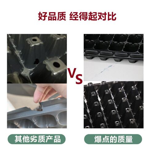 育苗穴盘塑料杯种植神器营养钵蔬菜多肉育种扦插盒农用育苗托盘
