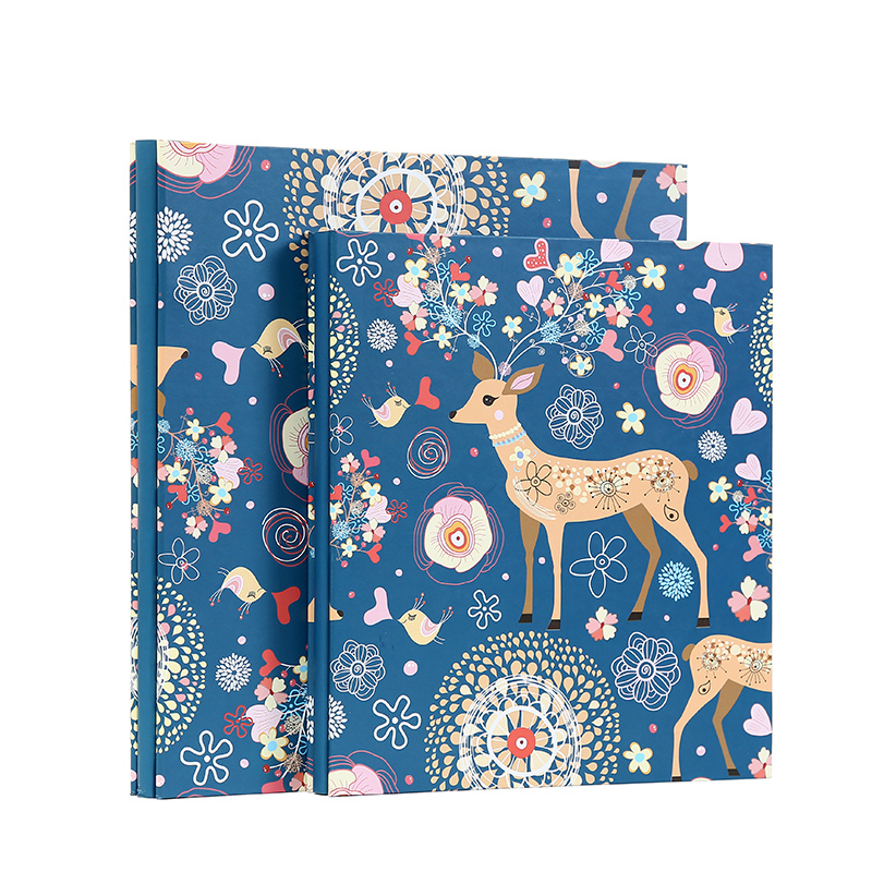 相册 影集 胶黏相册创意宝宝相册diy 粘贴式相册6寸 家庭相册本