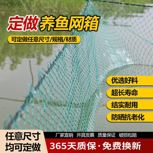 水产养殖网箱养鱼存鱼箱加工定做