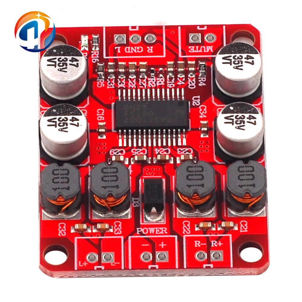 TPA3110 数字功放板 2X15W 双声道立体声 功放板模块