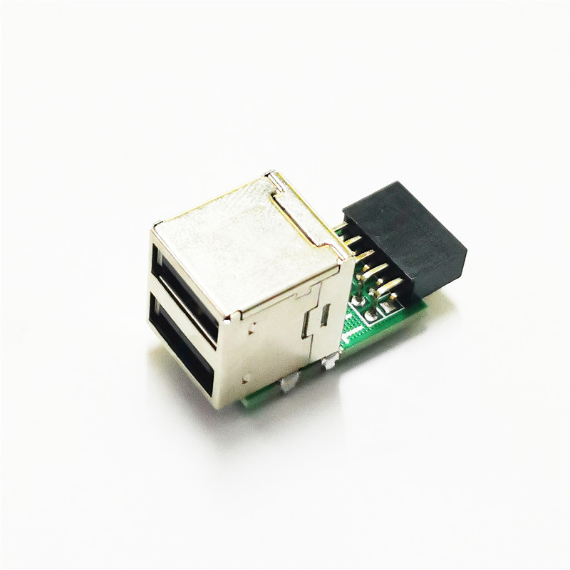 USB3.0 20针转USB3.0主板19针扩展模块 内置蓝牙加装无线网卡副屏
