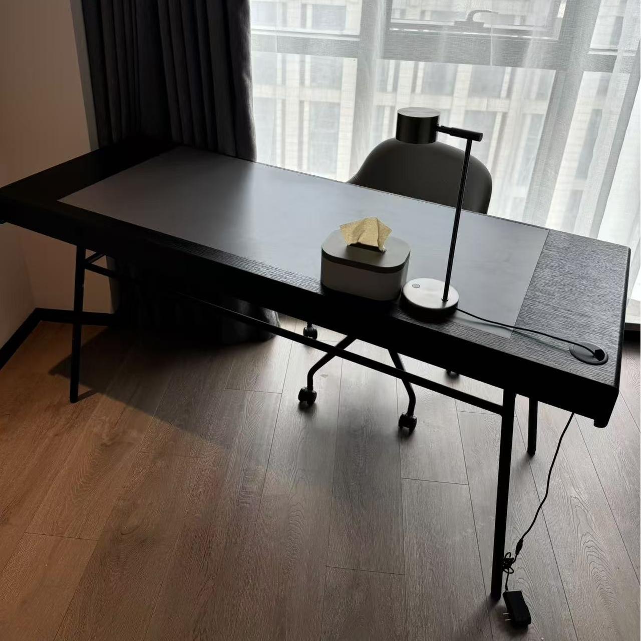 亚朵3.5酒店同款书桌椅组合全季客房标间1.2米写字桌家具全屋定制