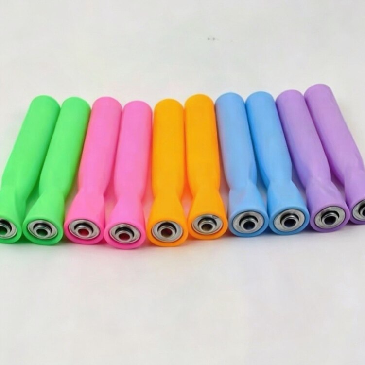 跳绳配件彩色轴承手柄多色轴承单独手柄适配4-5mm跳绳手柄配件