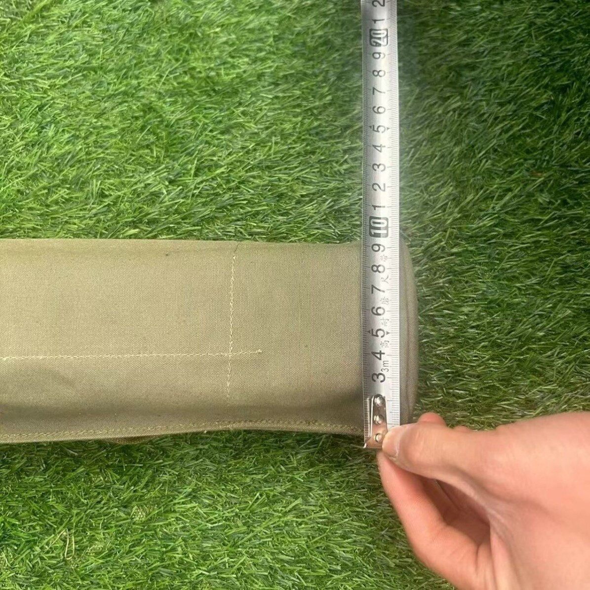 加厚便携户外新款溪流鱼护帆布专用防水折叠涂胶网兜配件小型钓鱼