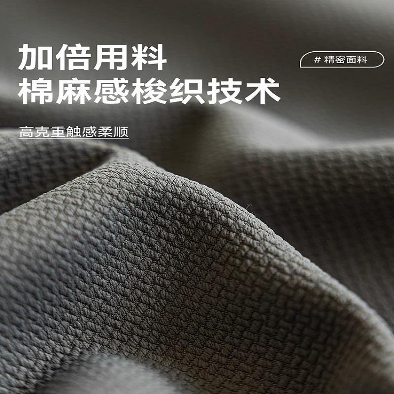 超强隔音窗帘专业马路吸音加厚降噪2026新款卧室全遮光遮阳布静音