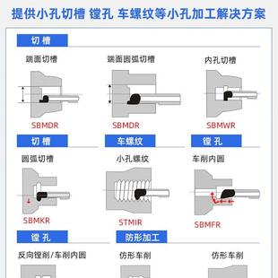 镗刀防震刀刀套 精小数控车床刀高 套 牙螺纹 车刀 槽套刀刀孔刀